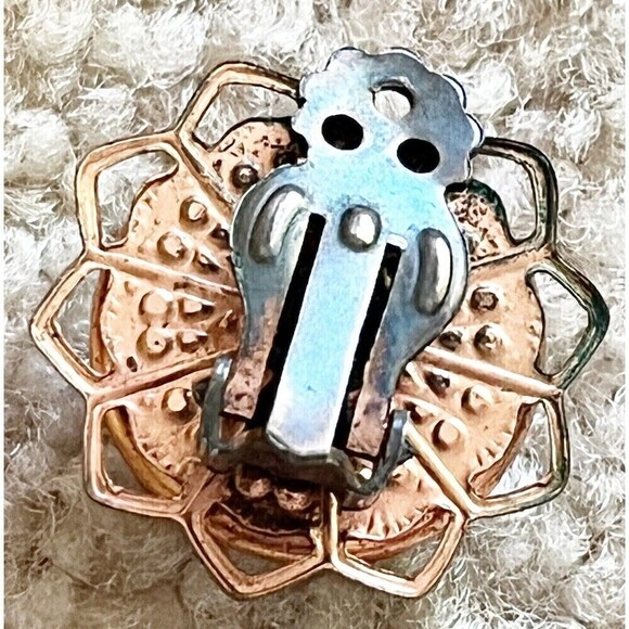 Vintage Earrings Fashion Silver Seed Druzy Avon Retro Beaded Y2K 80s 5 Pc Lot - Picture 11 of 11